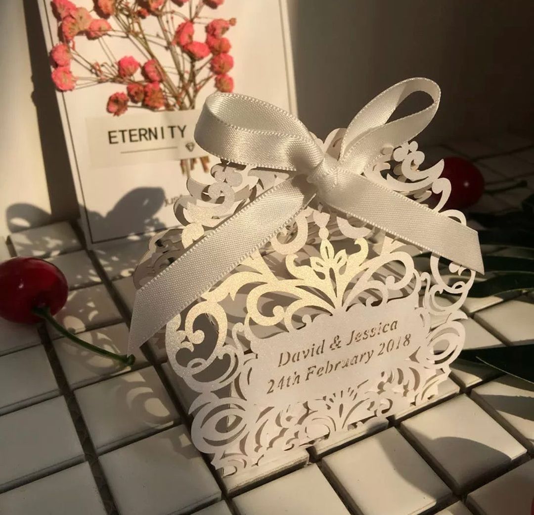 laser cut favour boxes - Wedding Cards & Favour Boxes