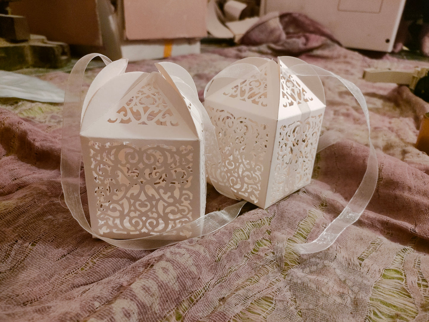 Laser Cut Favour Boxes - Wedding Cards & Favour Boxes